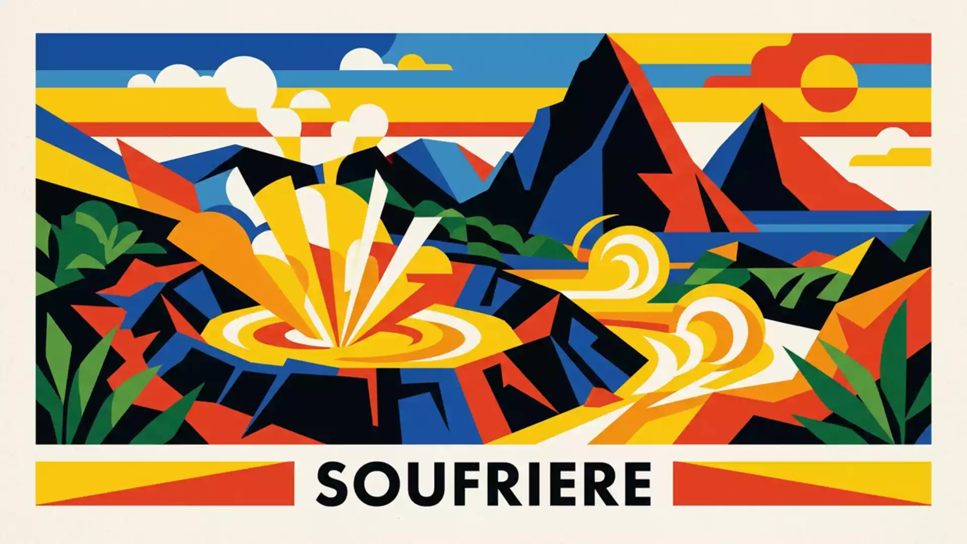 Sulphur Springs in Soufriere, Saint Lucia